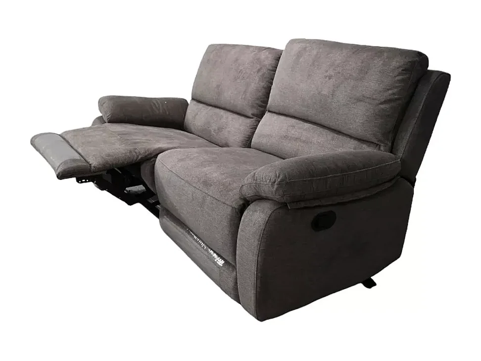 Palermo  (Set 3+2+1)/Stoffbezug/Braun