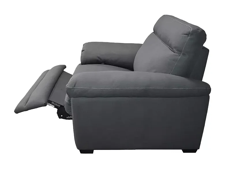 Vicenza -Lux (Set 3+2+1)/Stoffbezug/Anthrazit