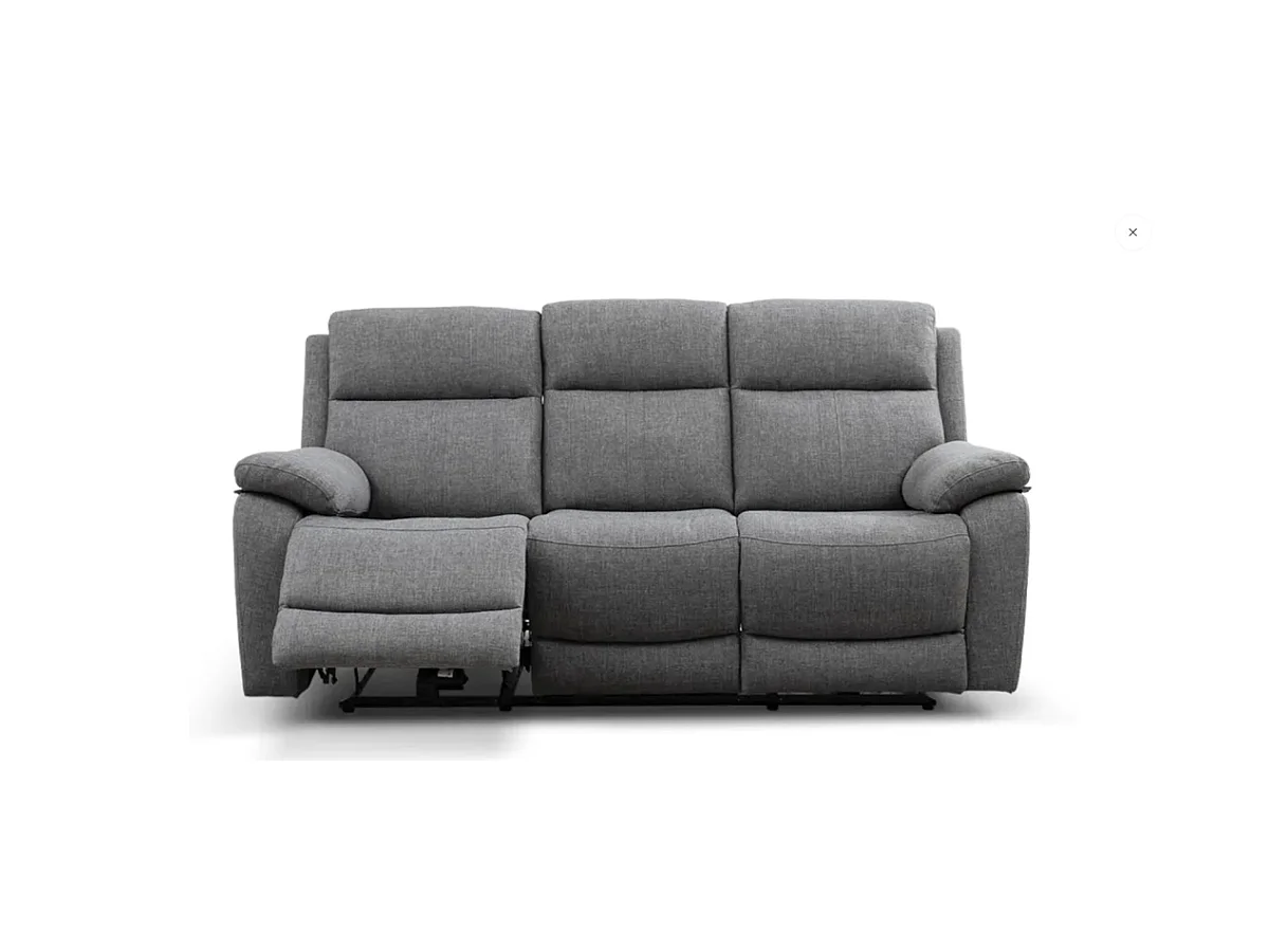 Genova (Set 3+2+1)/Tissu/Anthracite