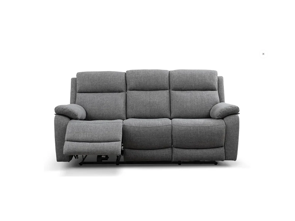 Genova (Set 3+2+1)/Tissu/Anthracite