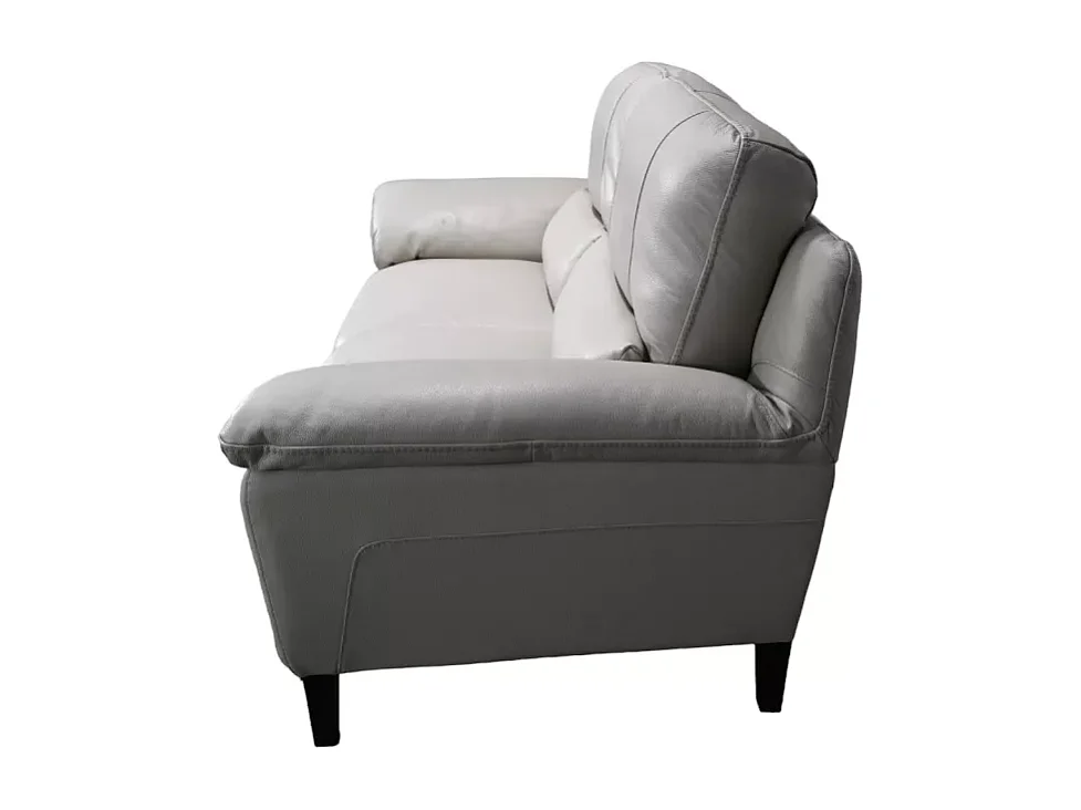 Capri (Set 3+2+1)/Leder/Grau