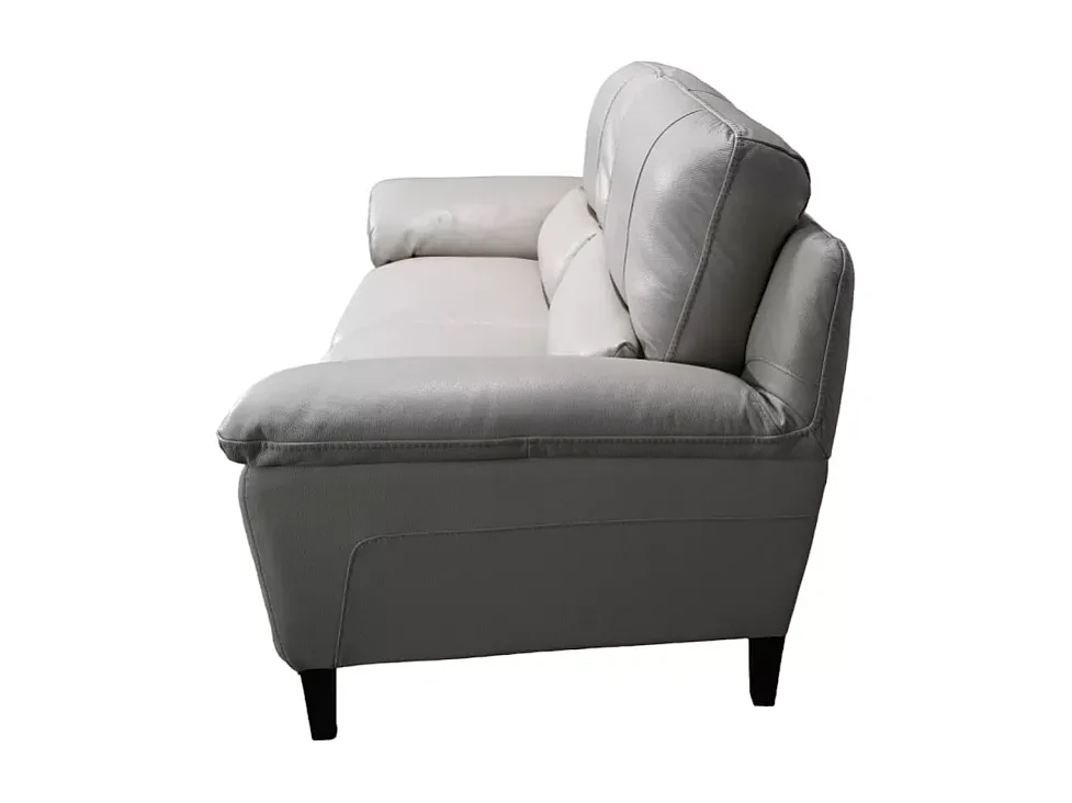 Capri (Set 3+2+1)/Leder/Grau