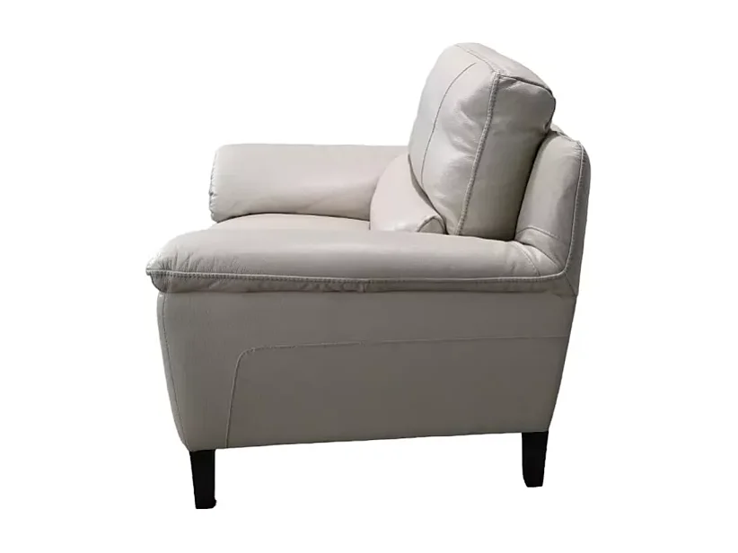 Capri (Set 3+2+1)/Leder/Grau