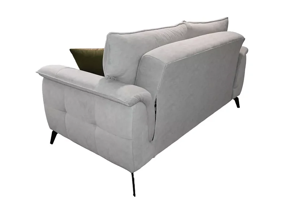 Torino (Set 3+3+1)/Tissu/Gris