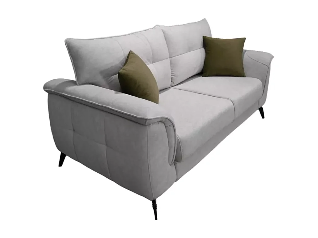 Torino (Set 3+3+1)/Tessuto/Grigio