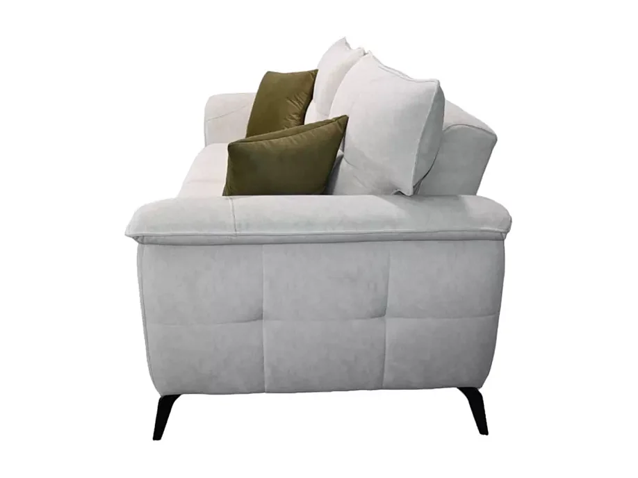 Torino (Set 3+3+1)/Tessuto/Grigio