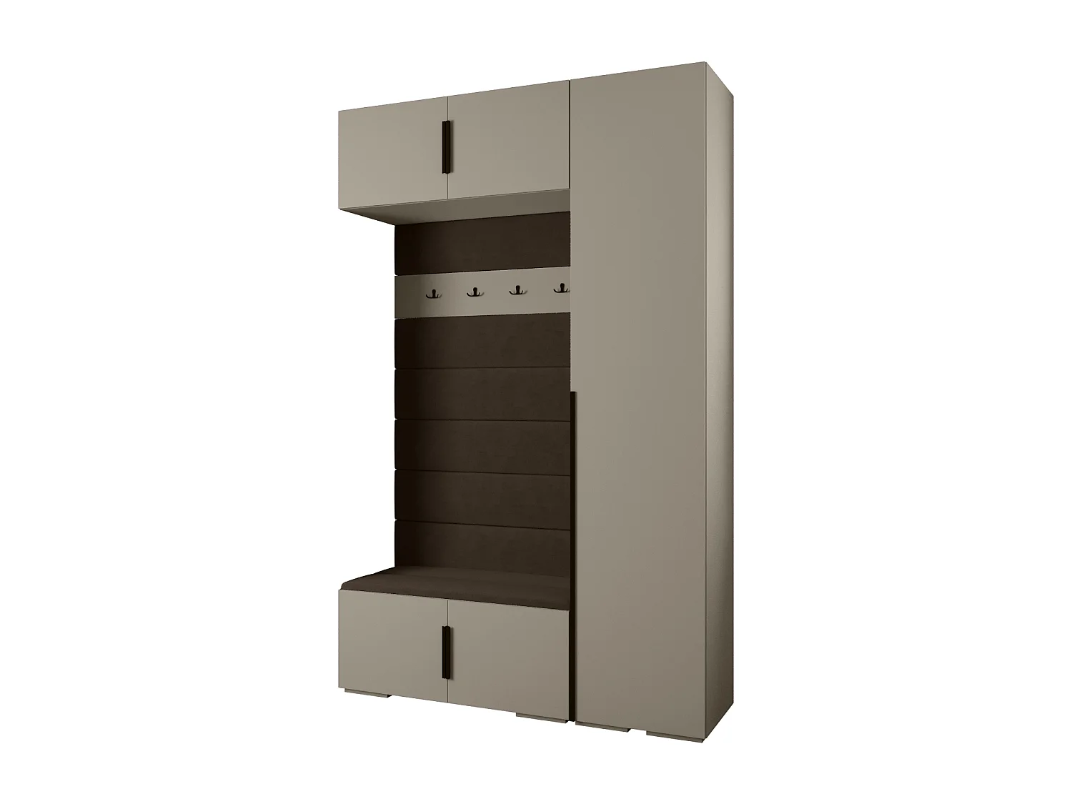 Inova 4 armario con puertas batientes 236,7/150/47