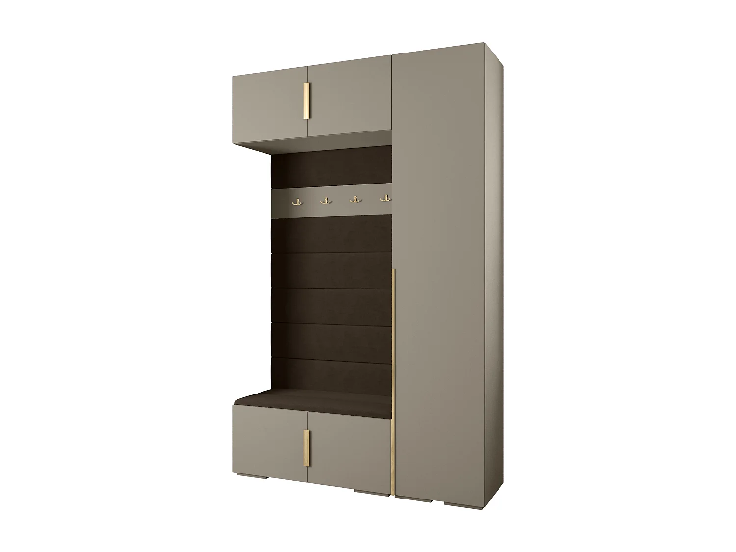 Inova 4 armario con puertas batientes 236,7/150/47