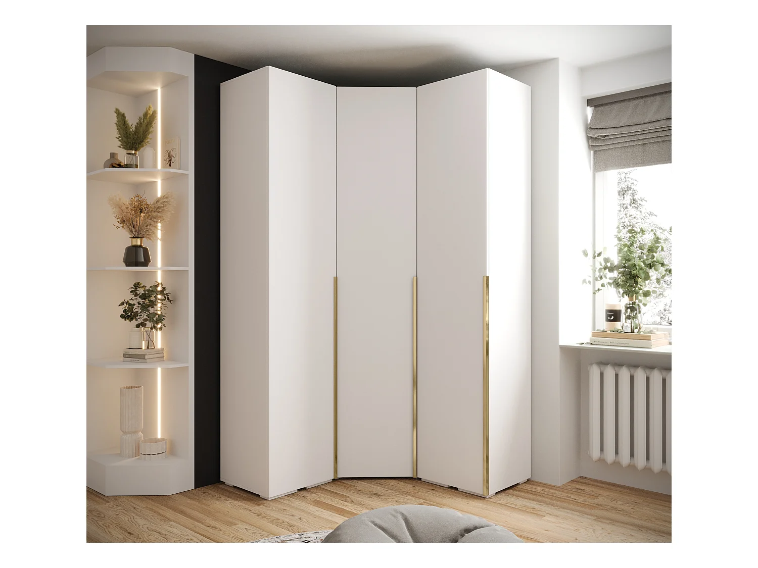 Inova kledingkast Z4 236,7/132/47