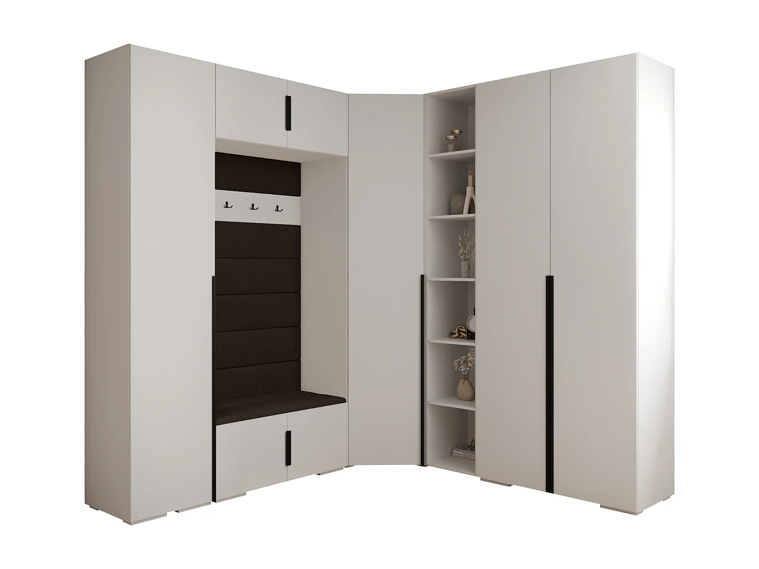 Inova 4 armario con puertas batientes 236,7/232/47