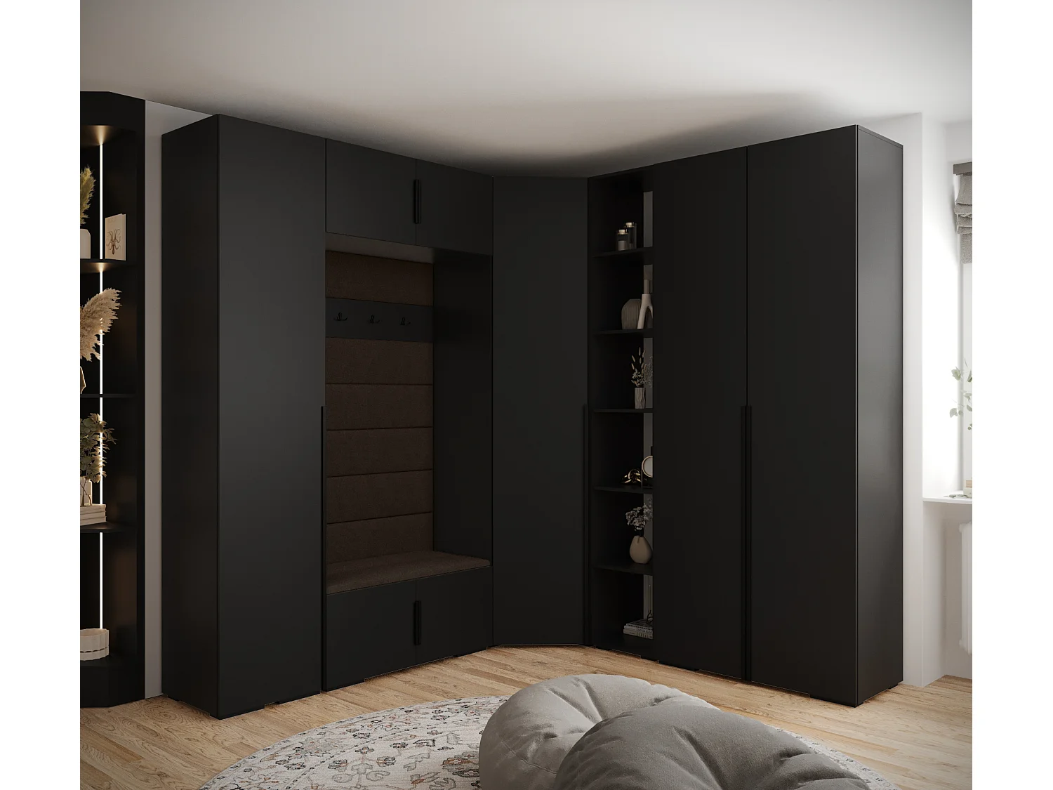 Inova 4 armario con puertas batientes 236,7/232/47