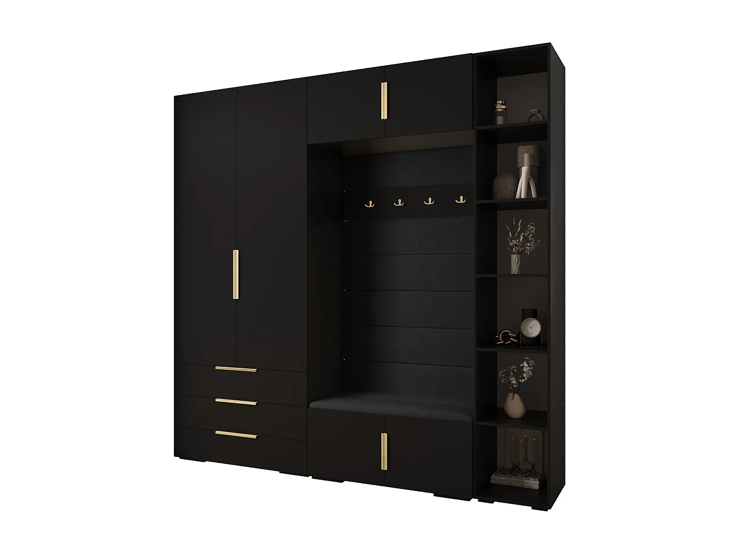 Inova kledingkast Z10 236,7/240/47