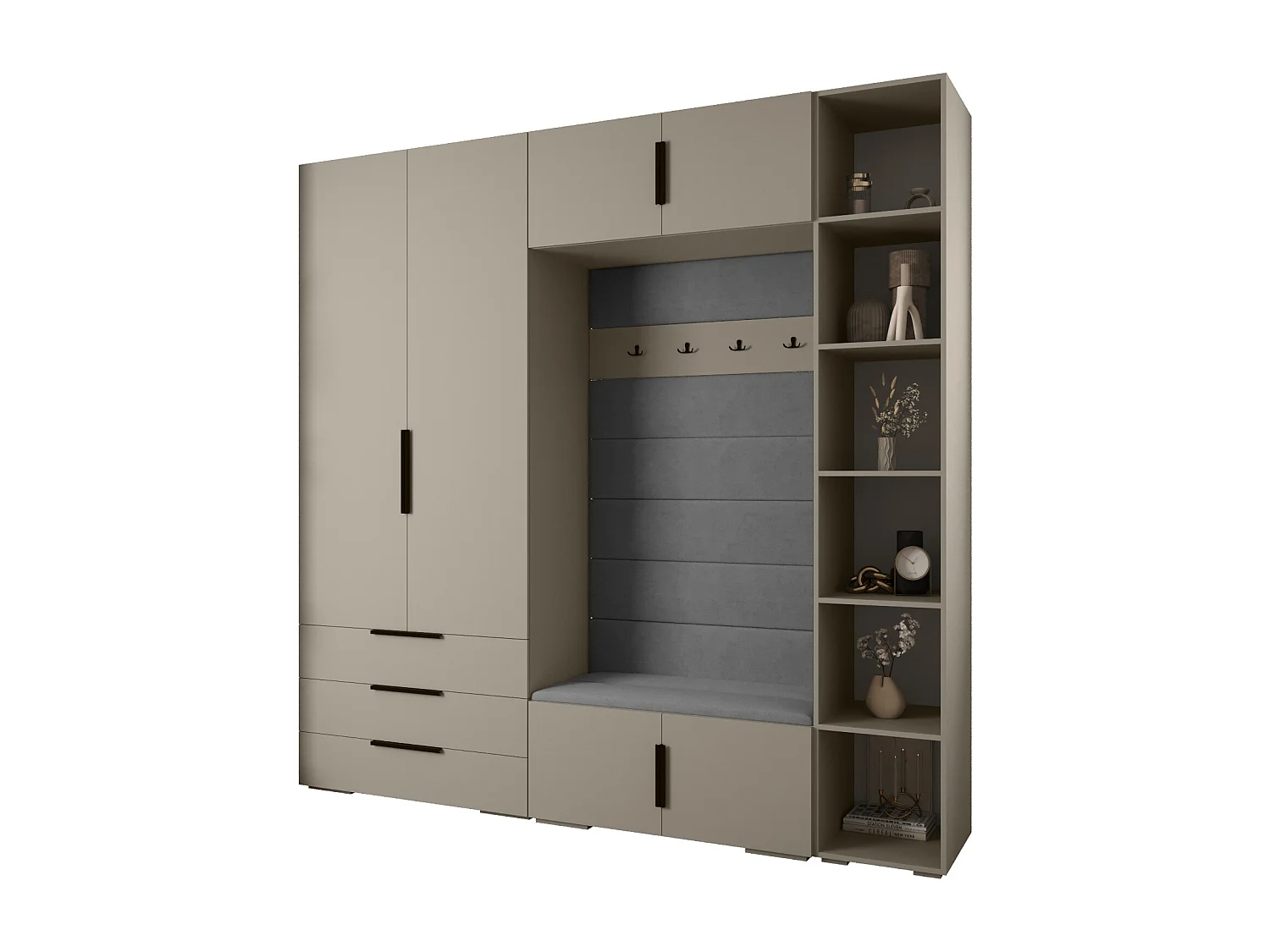 Inova kledingkast Z10 236,7/240/47