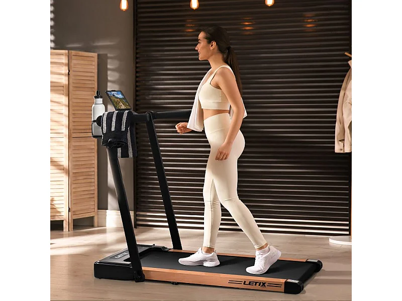 Tapis de course Pliable Pro - 12 KM/H- 1500W -12 programmes