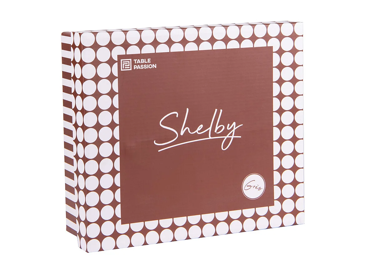 Coffret de 4 mugs Shelby 40 cl