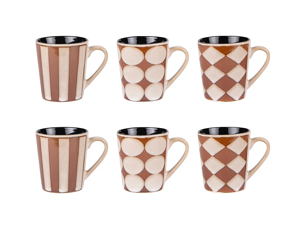 Coffret de 6 tasses Shelby 18 cl