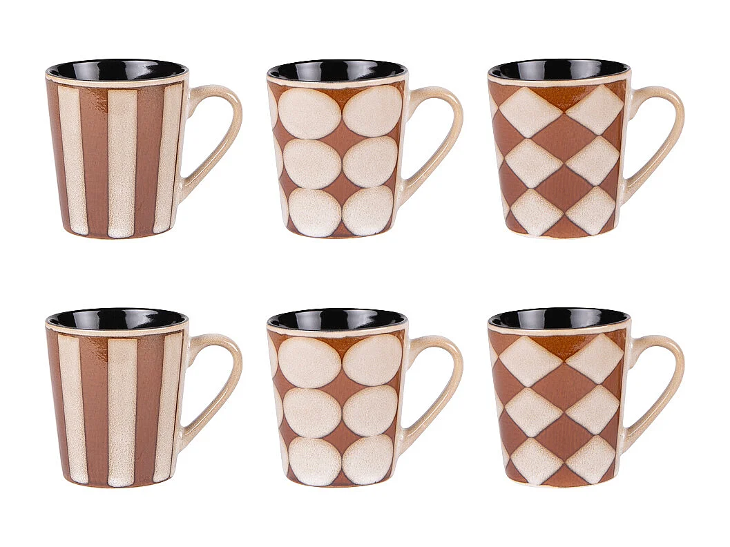 Coffret de 6 tasses Shelby 18 cl