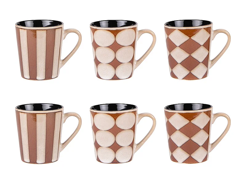 Coffret de 6 tasses Shelby 18 cl