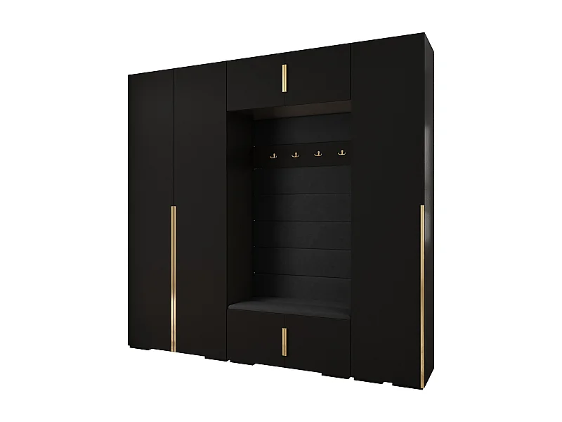 Inova 4 armario con puertas batientes 236,7/250/47