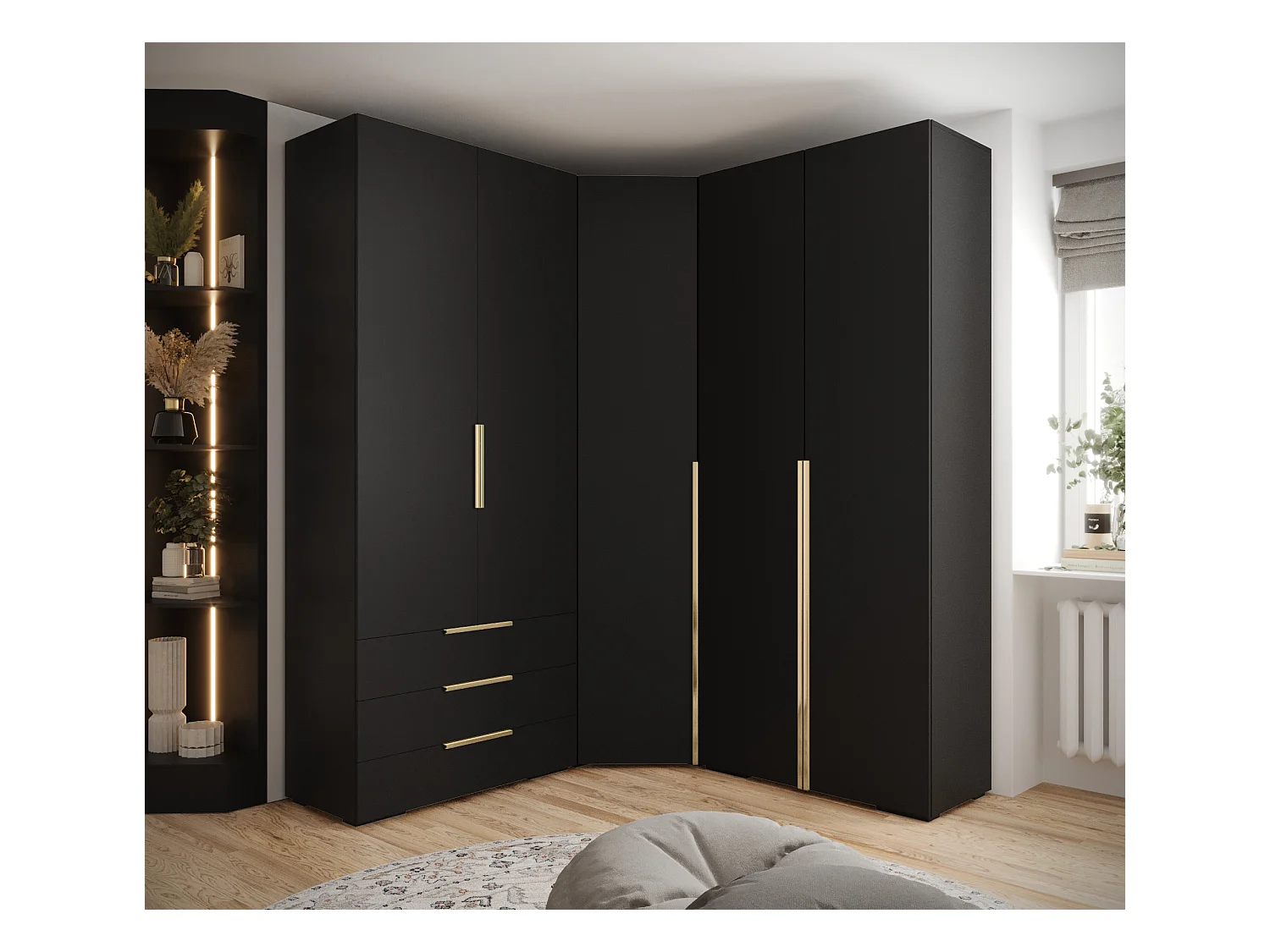 Inova kledingkast Z1 236,7/181,7/47