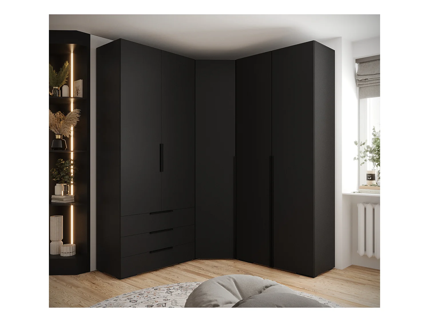 Inova kledingkast Z1 236,7/181,7/47