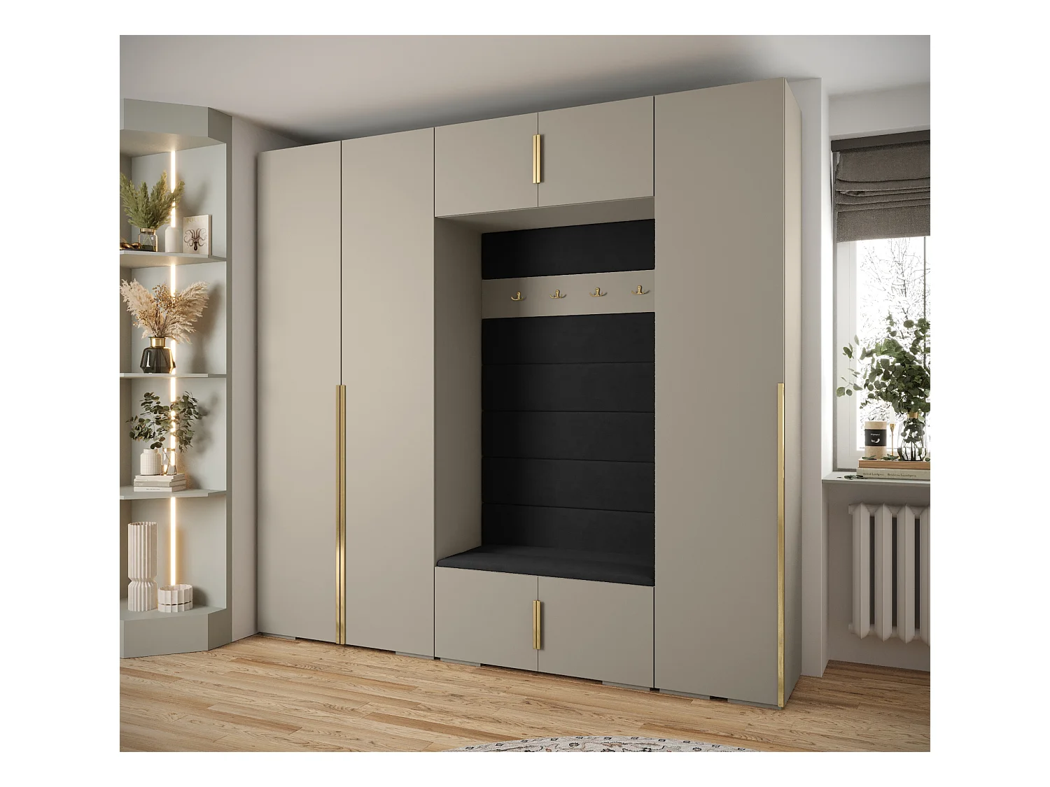 Inova kledingkast Z8 236,7/250/62