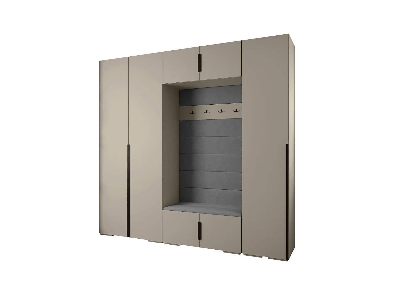 Inova kledingkast Z8 236,7/250/62