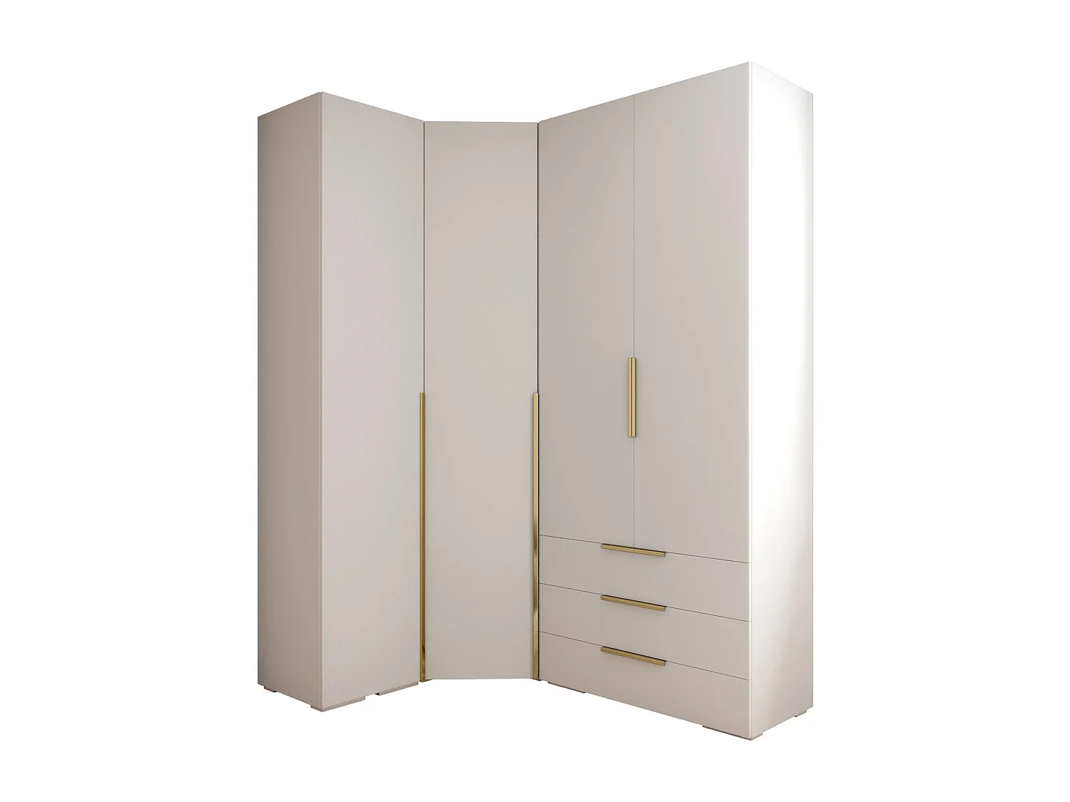 Inova 1 roupeiro com portas de batente 236,7/182/47