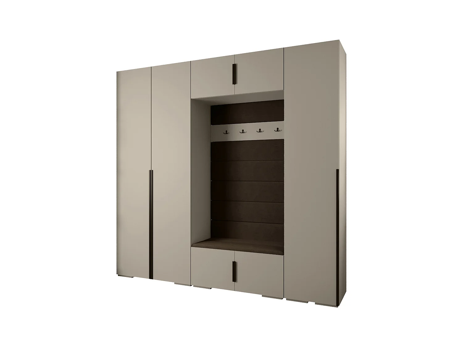 Inova kledingkast Z8 236,7/250/62