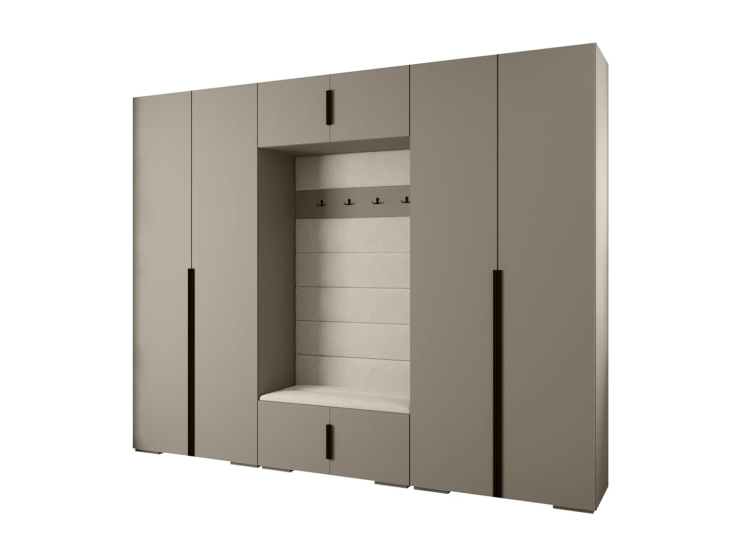 Inova 1 armario con puertas batientes 236,7/300/47