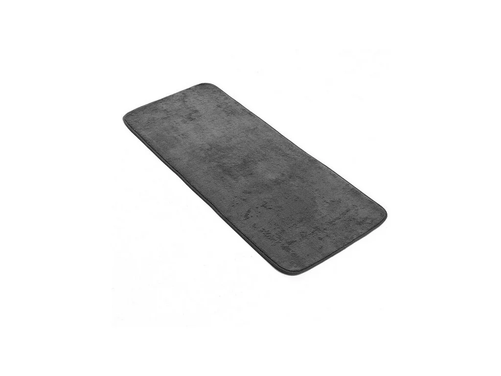 Tapis de Bain Microfibre "Vitamine" 50x120cm Anthracite
