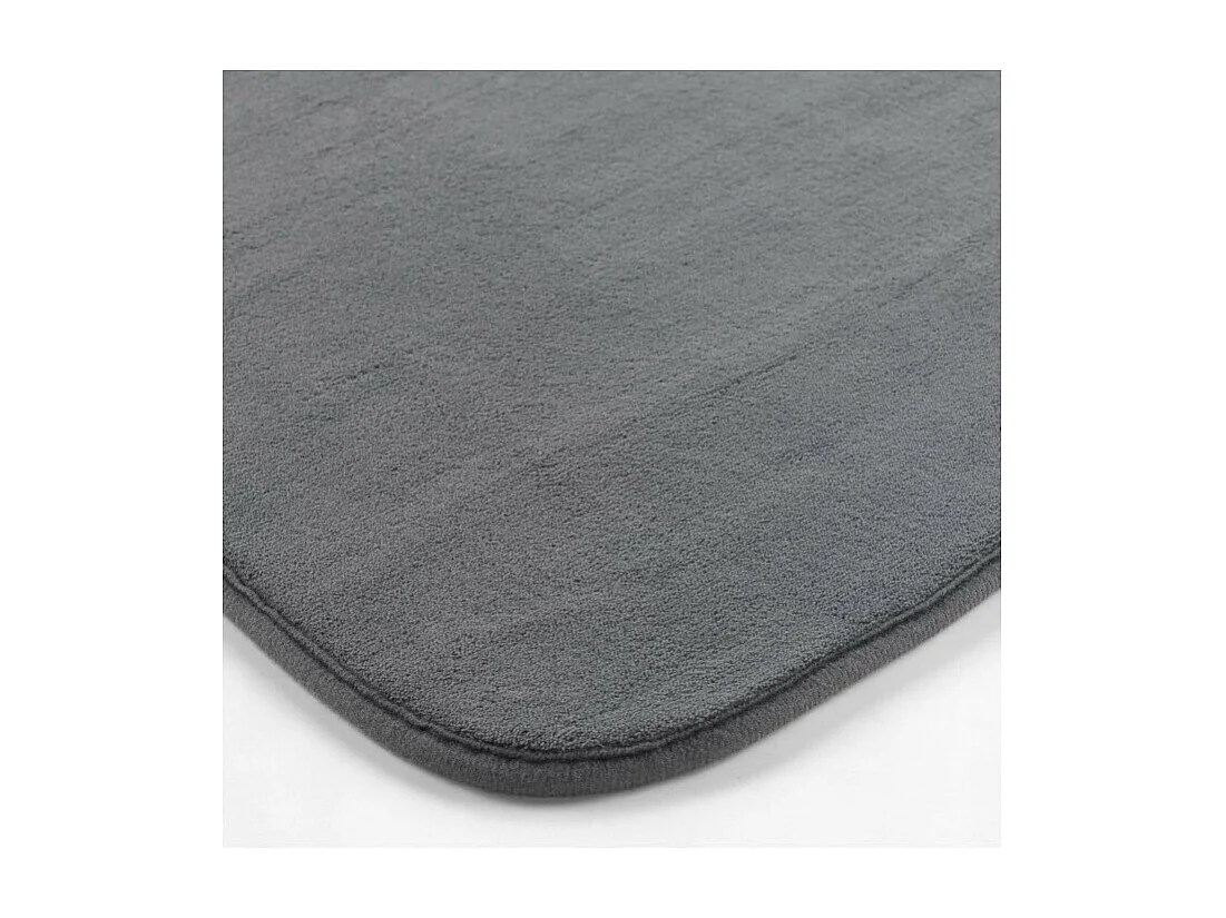 Tapis de Bain Microfibre "Vitamine" 50x120cm Anthracite