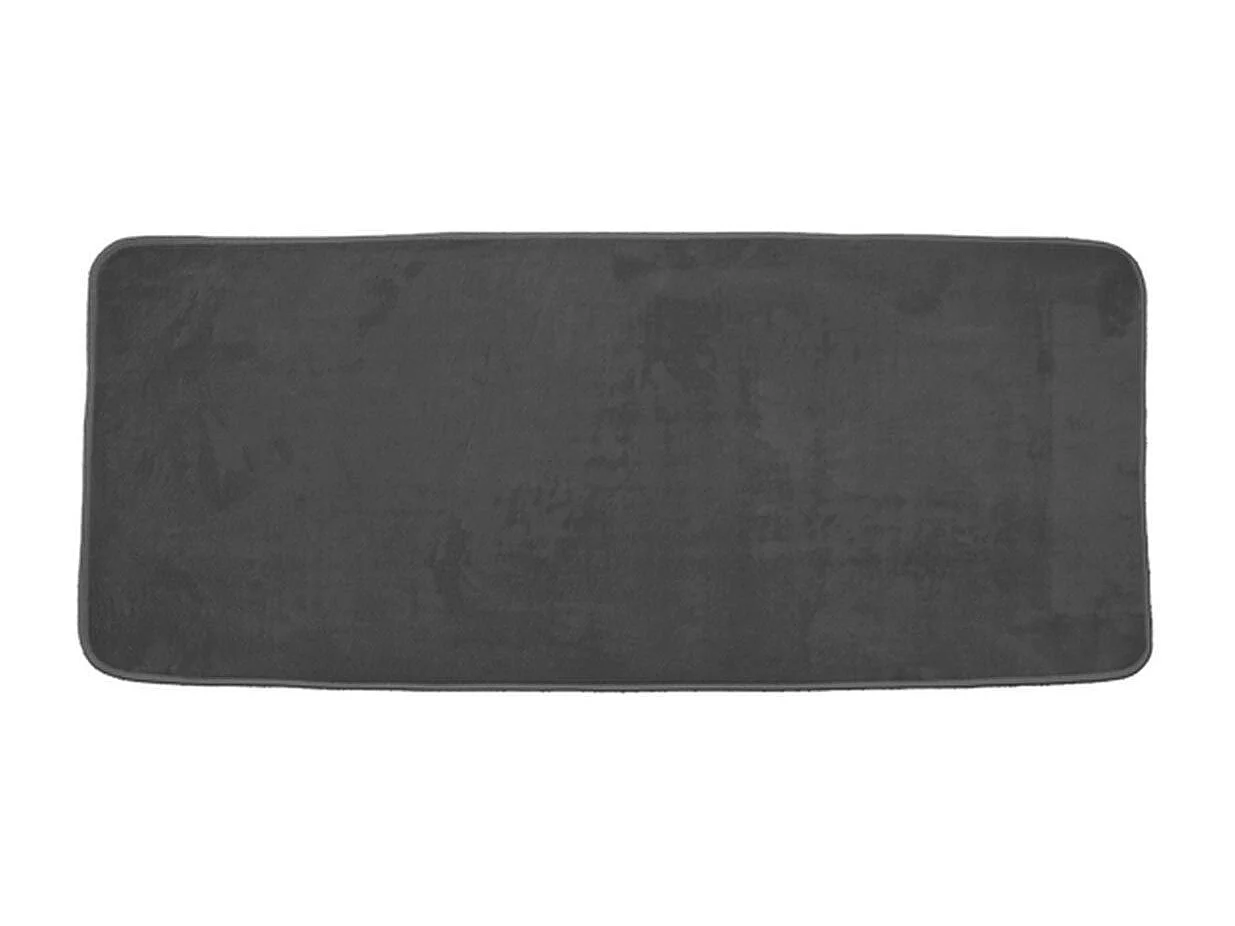 Tapis de Bain Microfibre "Vitamine" 50x120cm Anthracite