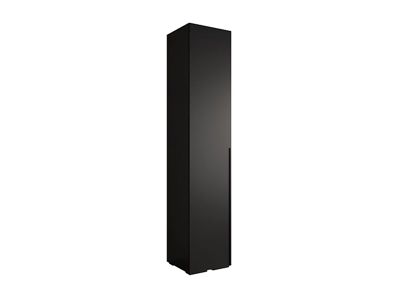 Inova 1 armoire à portes battantes 236,7/50/47 1 porte (Nero/Nero)