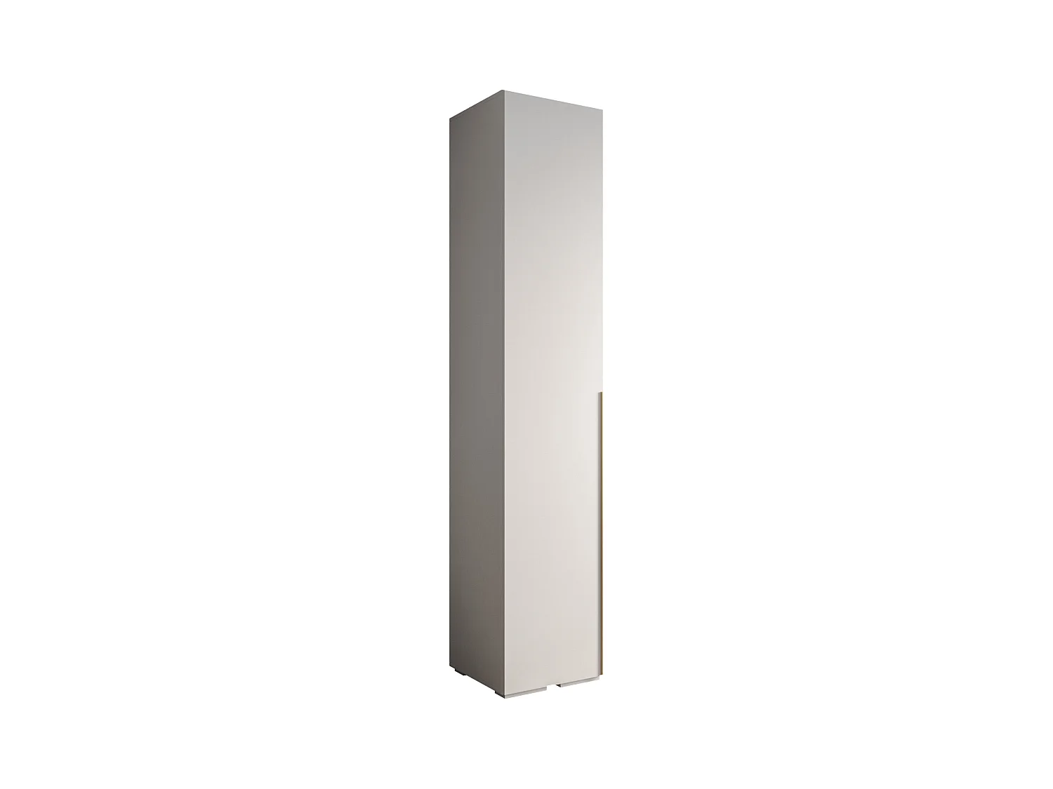 SCHWEBETÜRENSCHRANK INOVA 1 236,7/50/47 (Weiß/Golden)
