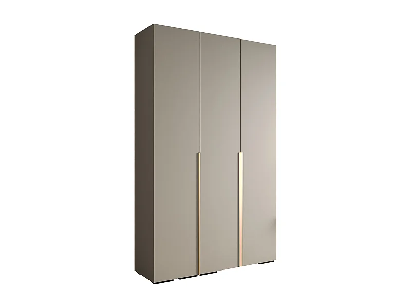 SCHWEBETÜRENSCHRANK INOVA 1 236,7/150/47 (Grau/Golden)