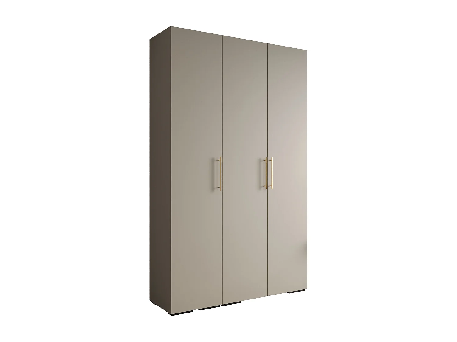 SCHWEBETÜRENSCHRANK INOVA 3 236,7/150/47 (Grau/Golden)