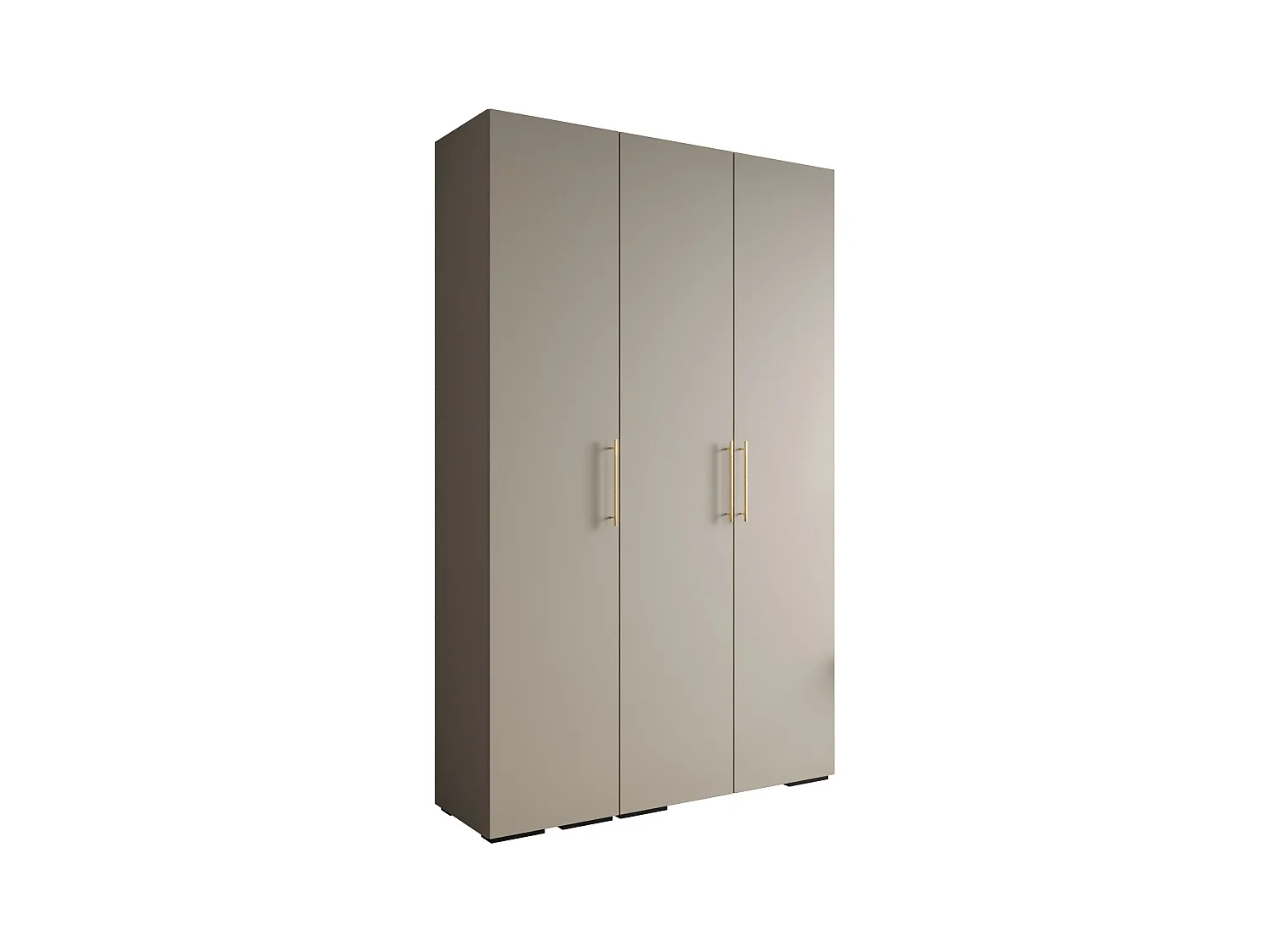 SCHWEBETÜRENSCHRANK INOVA 3 236,7/150/47 (Grau/Golden)