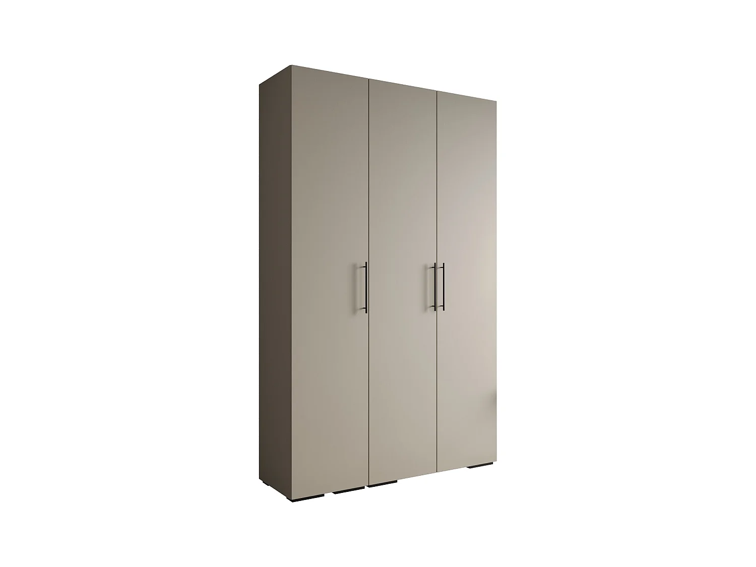 SCHWEBETÜRENSCHRANK INOVA 3 236,7/150/47 (Grau/Schwarz)
