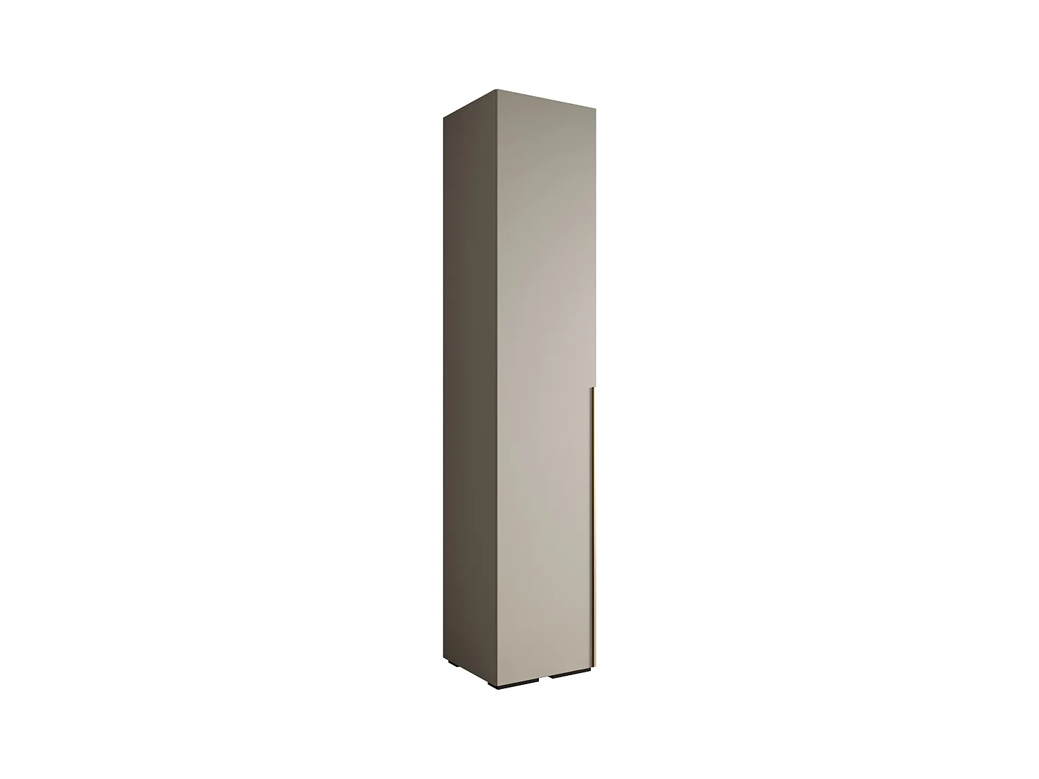 SCHWEBETÜRENSCHRANK INOVA 1 236,7/50/47 (Grau/Golden)