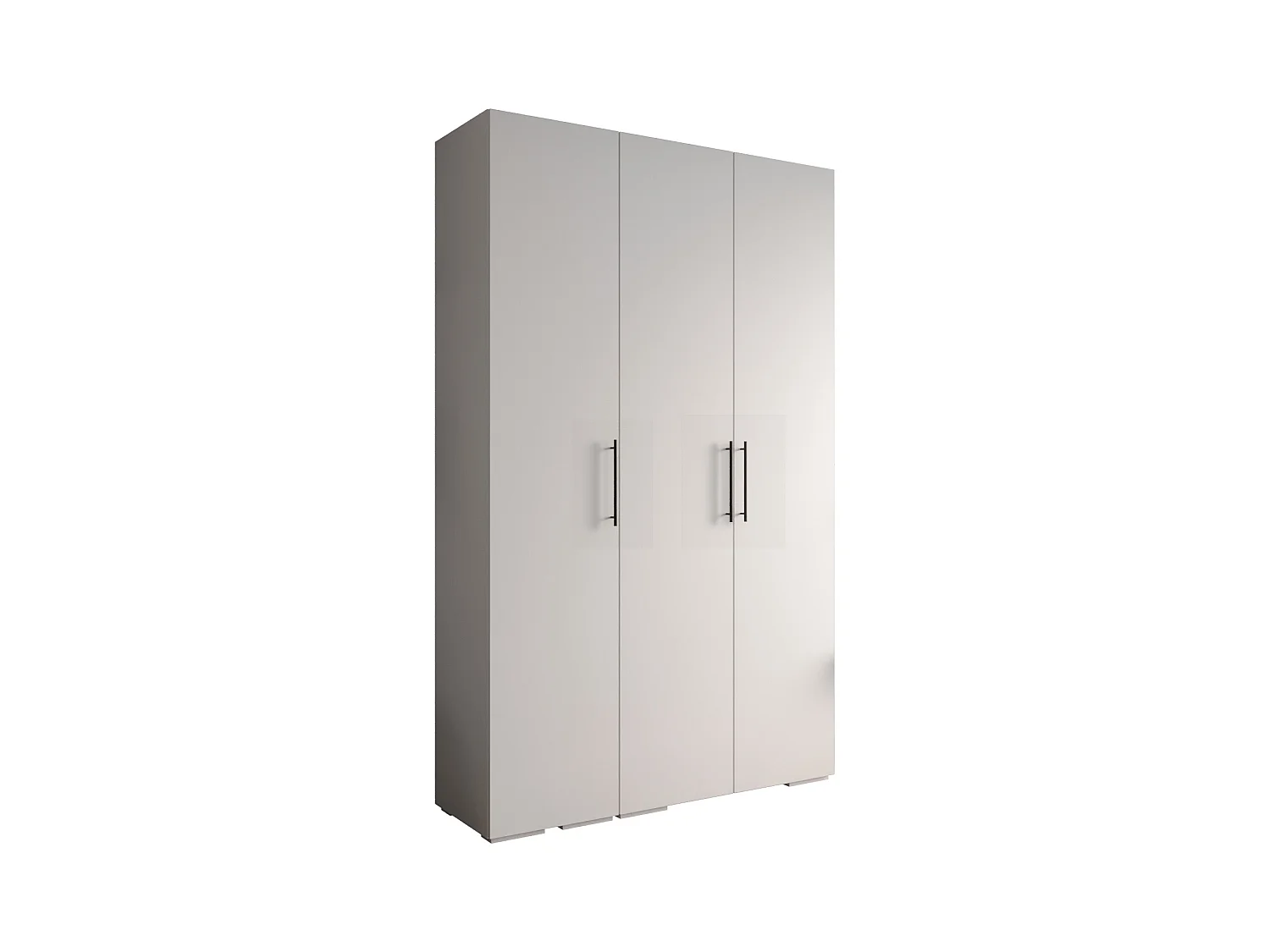 SCHWEBETÜRENSCHRANK INOVA 3 236,7/150/47 (Weiß/Schwarz)