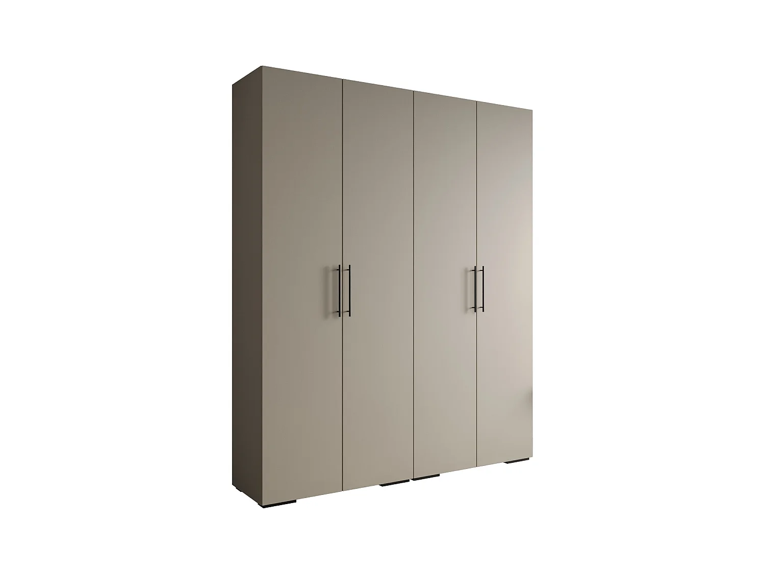SCHWEBETÜRENSCHRANK INOVA 3 236,7/200/47 (Grau/Schwarz)