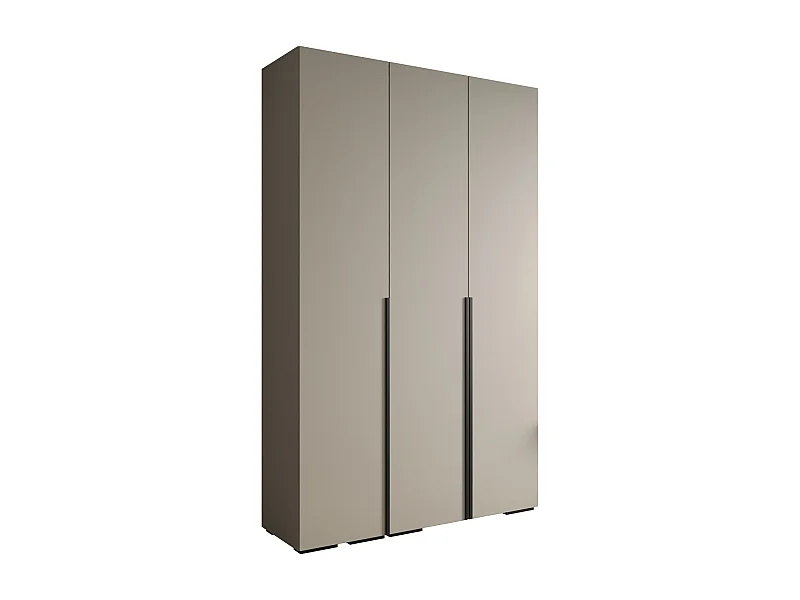 SCHWEBETÜRENSCHRANK INOVA 1 236,7/150/47 (Grau/Schwarz)