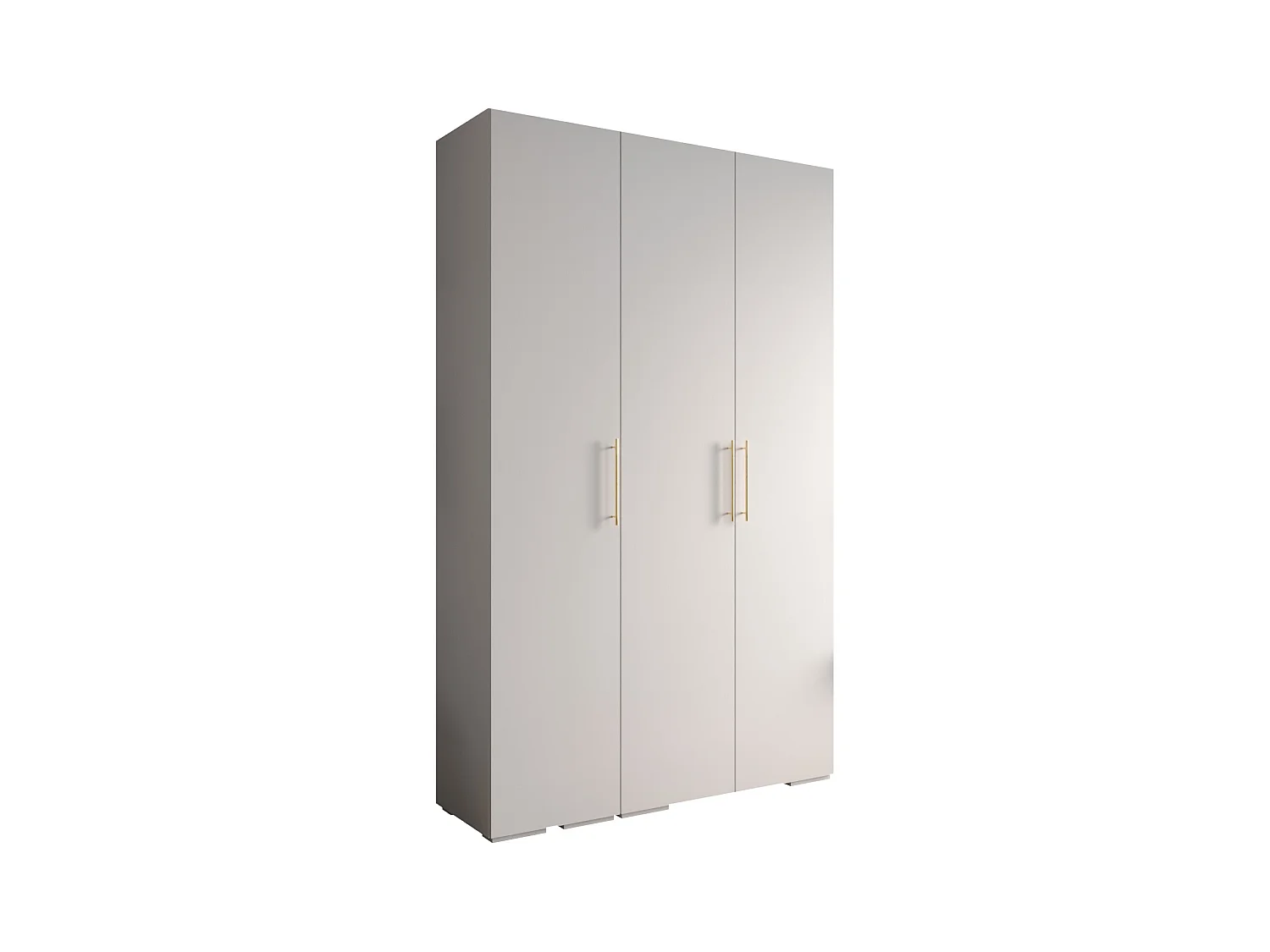 SCHWEBETÜRENSCHRANK INOVA 3 236,7/150/47 (Weiß/Golden)
