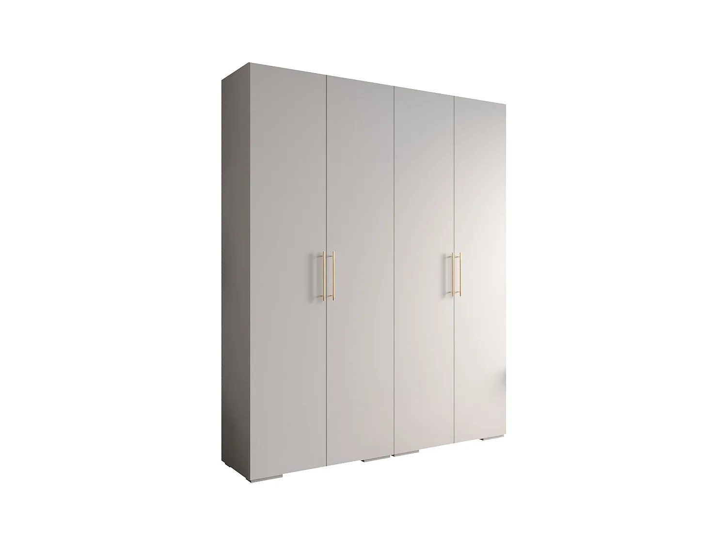 SCHWEBETÜRENSCHRANK INOVA 3 236,7/200/47 (Weiß/Golden)