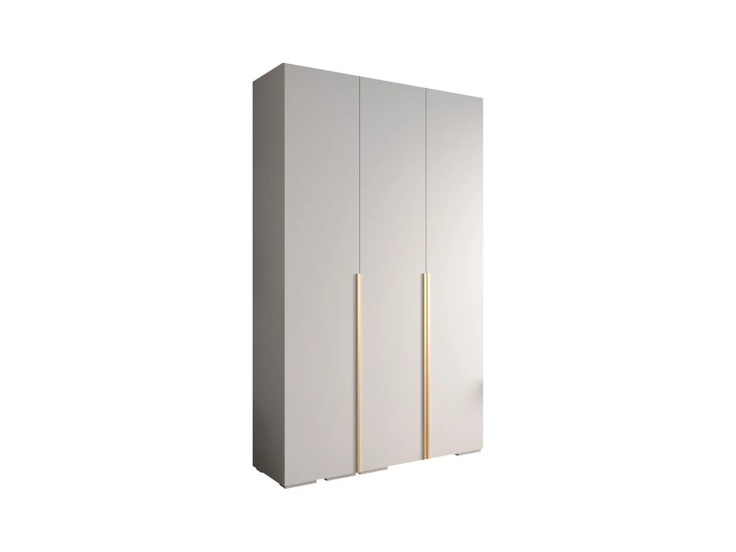 SCHWEBETÜRENSCHRANK INOVA 1 236,7/150/47 (Weiß/Golden)