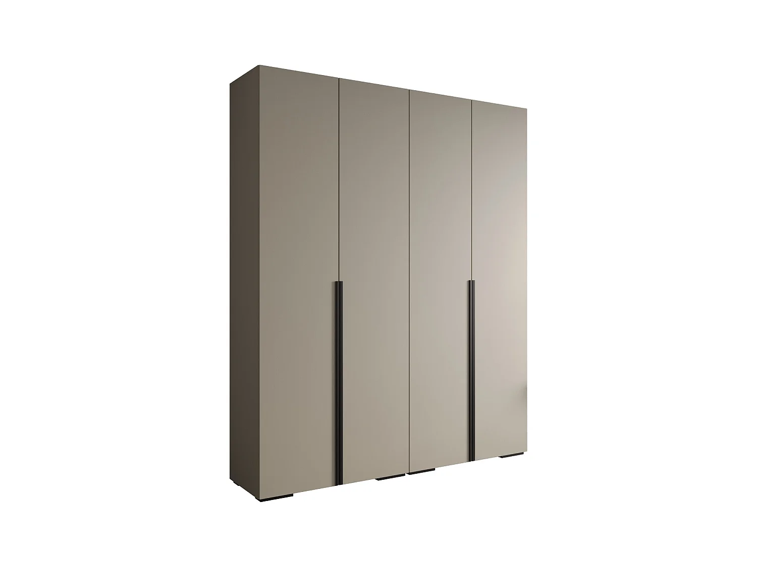 SCHWEBETÜRENSCHRANK INOVA 1 236,7/200/47 (Grau/Schwarz)