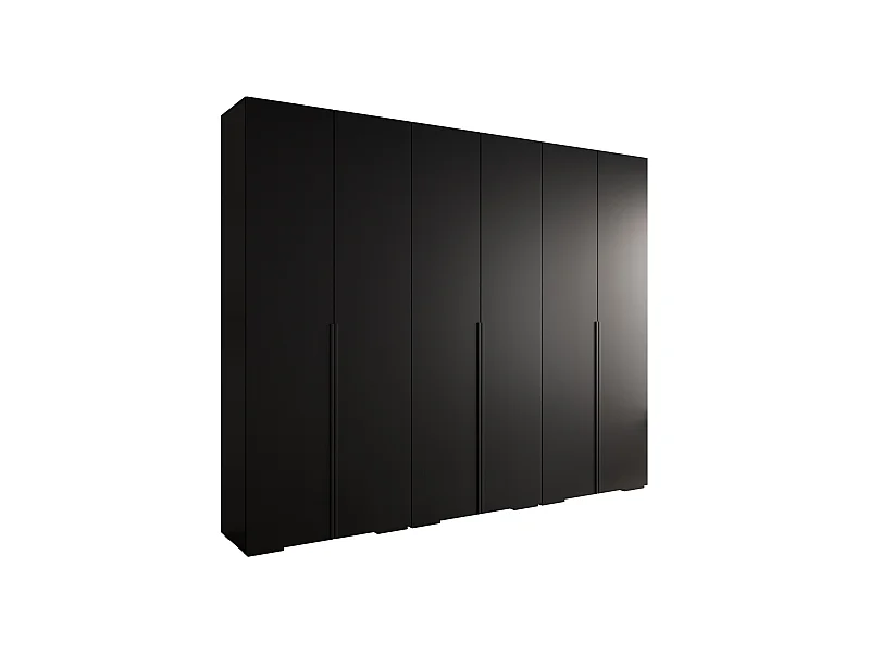 SCHWEBETÜRENSCHRANK INOVA 1 236,7/300/47 (Schwarz/Schwarz)