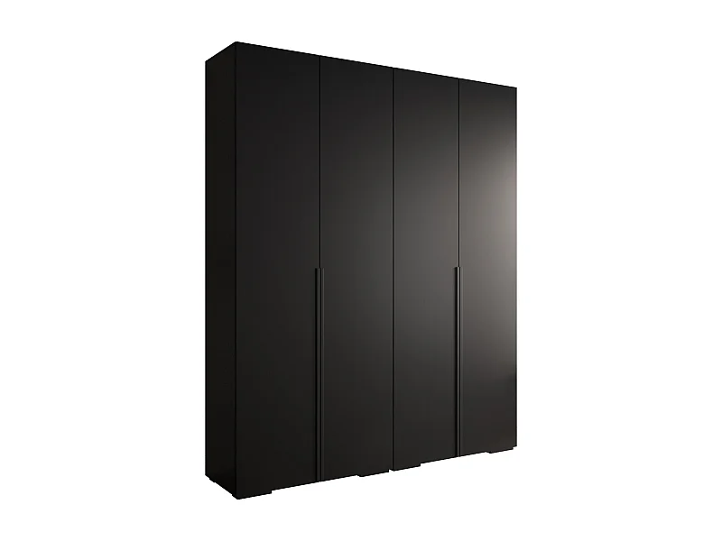 SCHWEBETÜRENSCHRANK INOVA 1 236,7/200/47 (Schwarz/Schwarz)