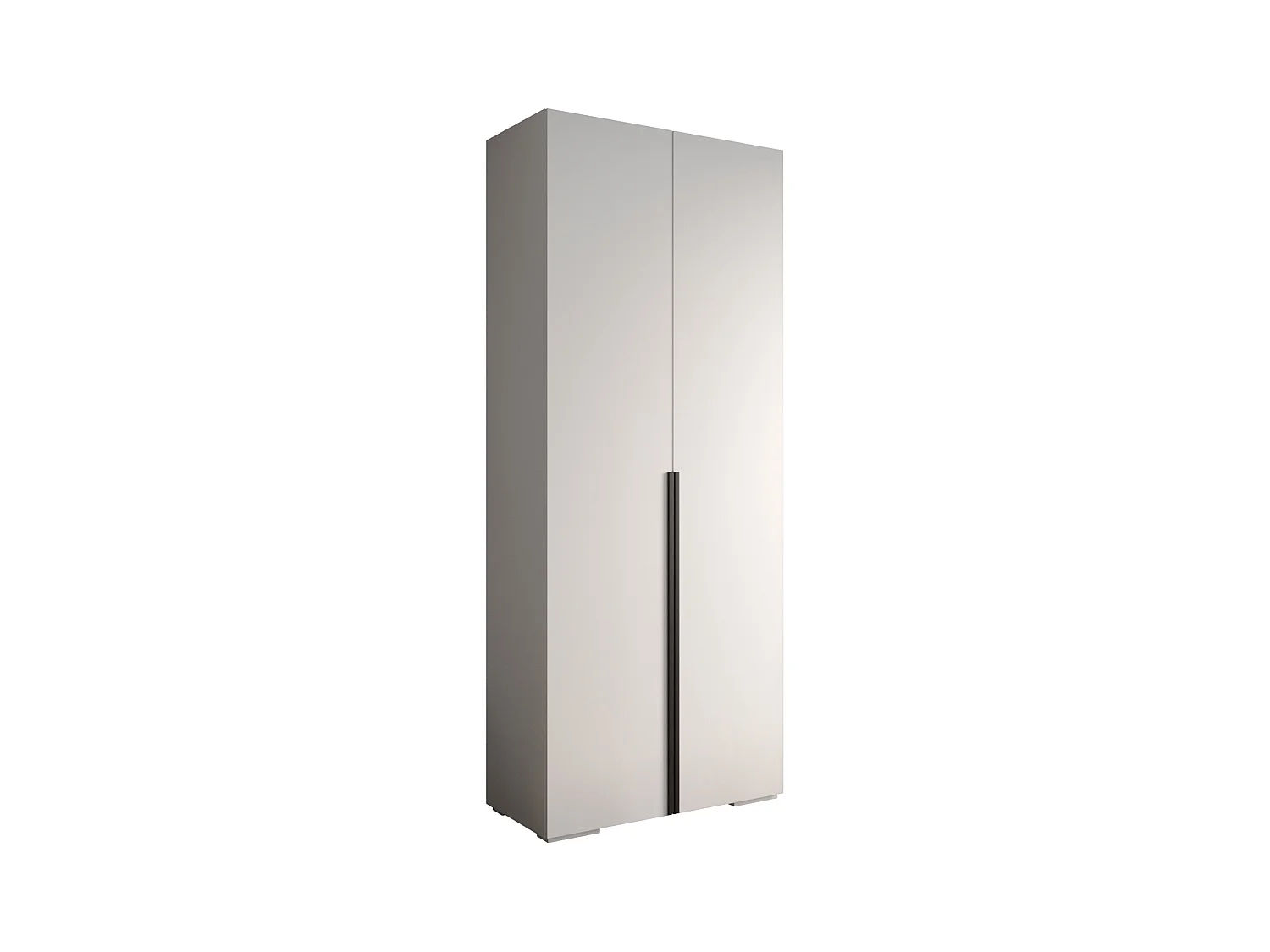 SCHWEBETÜRENSCHRANK INOVA 1 236,7/100/47 (Weiß/Schwarz)